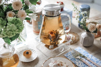 Glass One-Touch Teapot