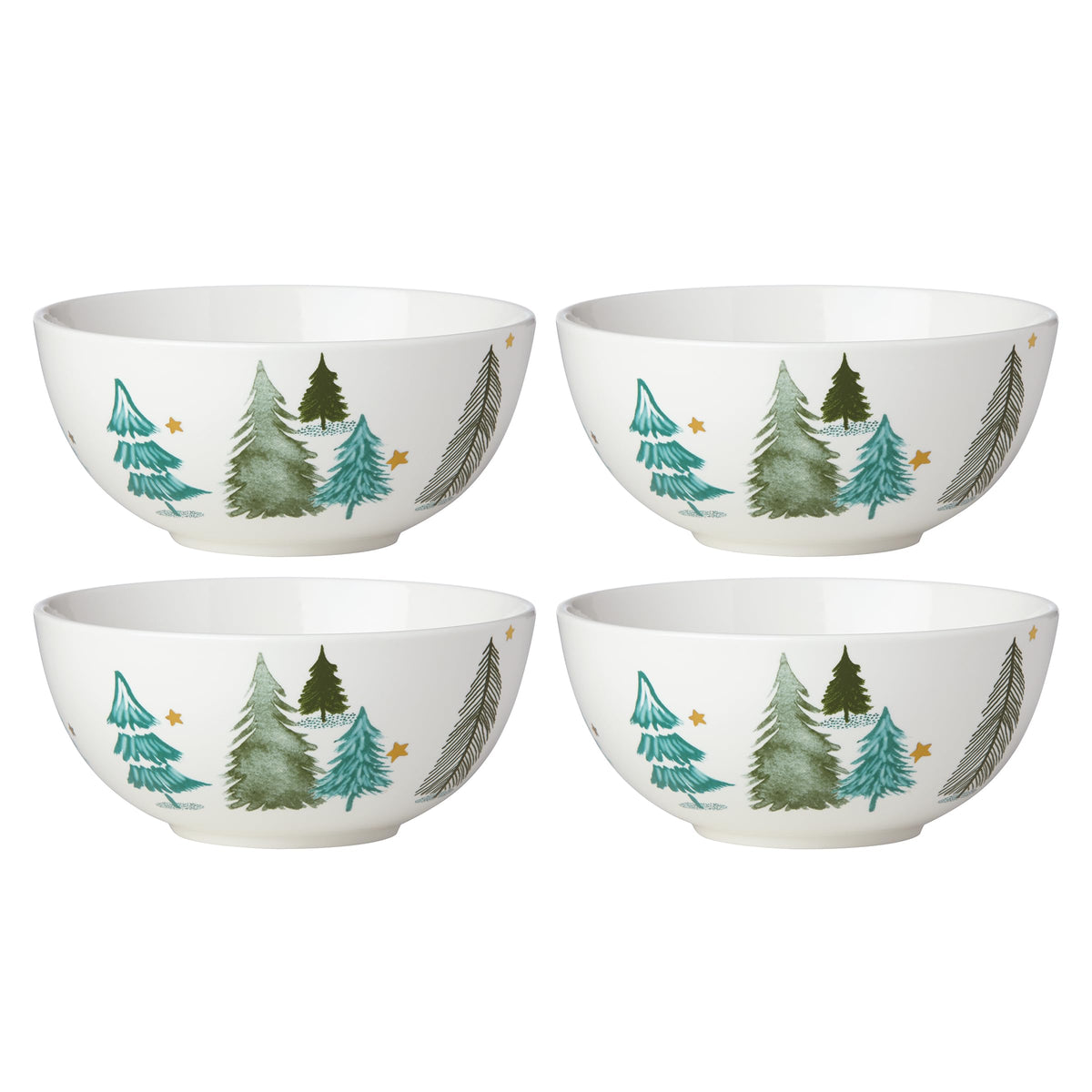 Green Balsam Lane Bowls (Set of 4)
