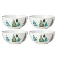 Green Balsam Lane Bowls (Set of 4)