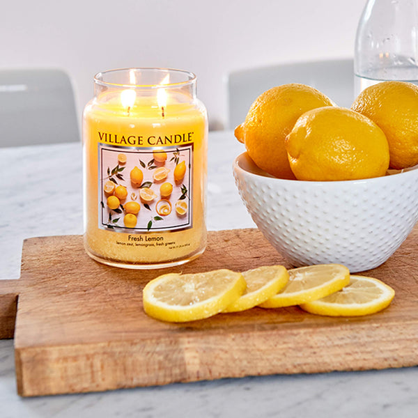 Fresh Lemon Apothecary Candle