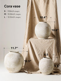 Sandstone Yellow Ceramic Vase