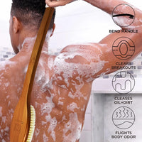 Boar Bristle Bath Brush