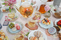 Glass Blooming Tea Teapot
