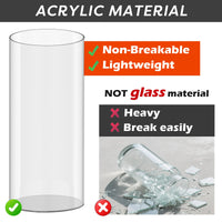 Clear Acrylic Hurricane Holder