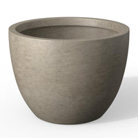 Weathered Concrete Tapered Planter