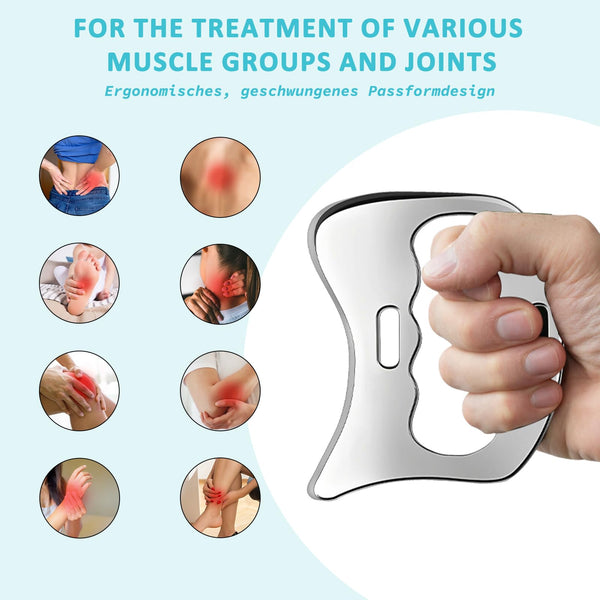 Steel Gua Sha Muscle Scraper