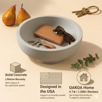 Gray Fruit Bowl