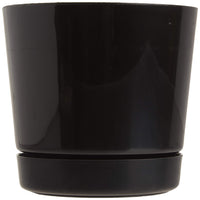 Black Cylinder Planter (Set of 3)