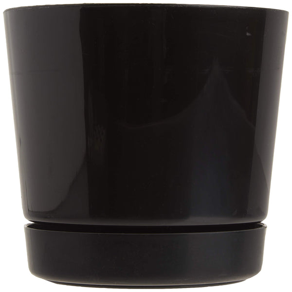 Black Cylinder Planter (Set of 3)