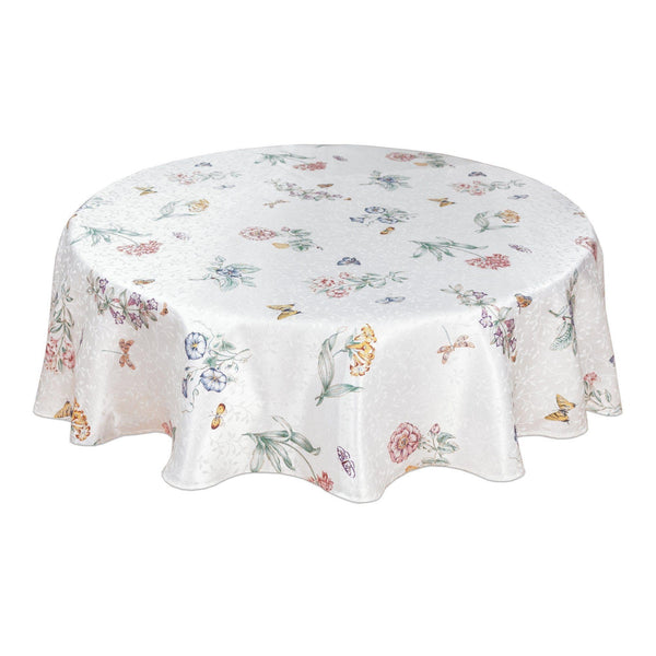 Butterfly Meadow Damask Tablecloth