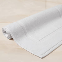 White Turkish Cotton Bath Mat (Set of 2)
