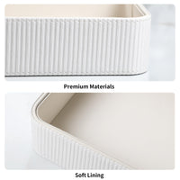 White Valet Catchall Tray