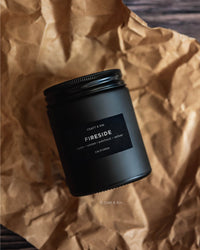 Smoky Fireside Wood Wick Candle