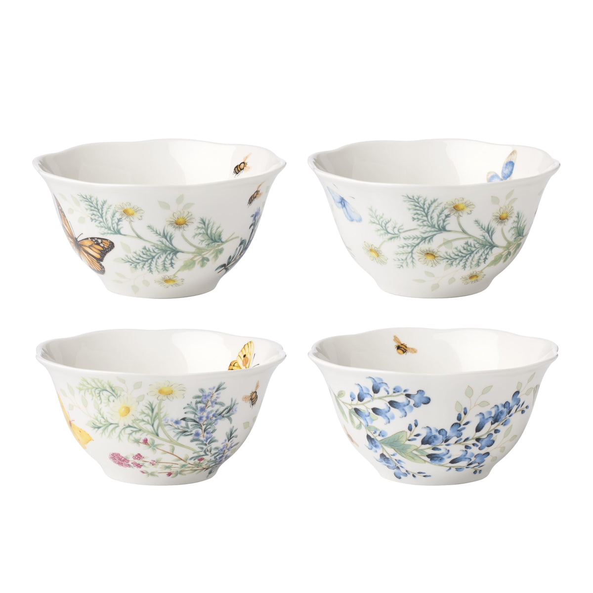 Porcelain Rice Bowls (Set of 4)