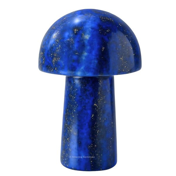 Lapis Lazuli Crystal Mushroom