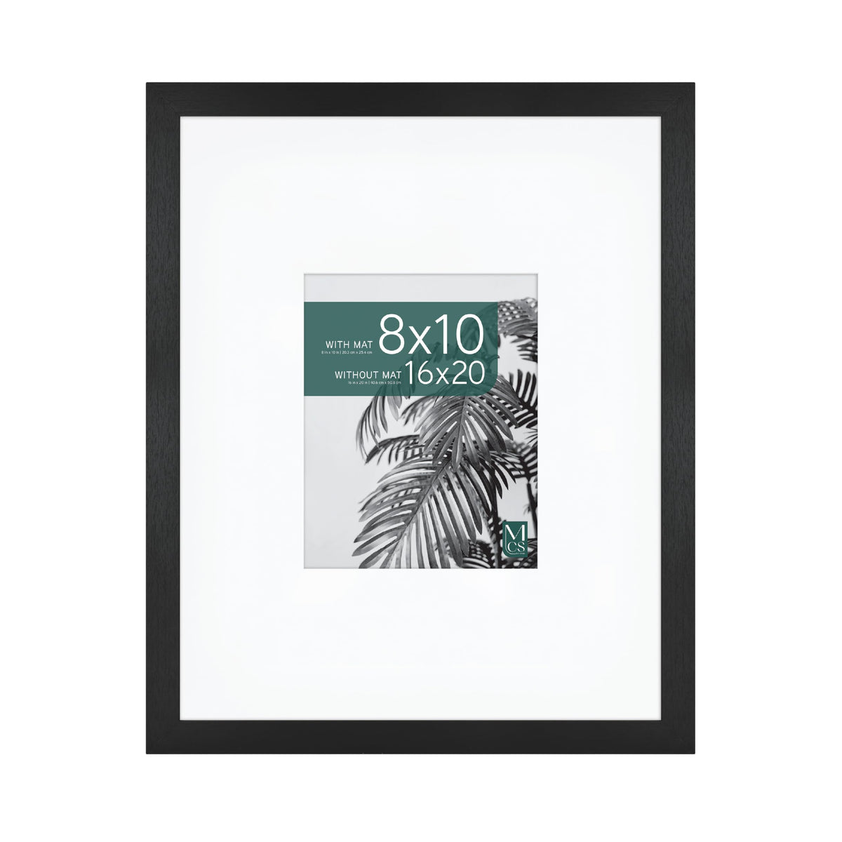 Black Matted Photo Frame