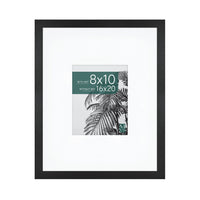Black Matted Photo Frame