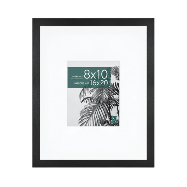 Black Matted Photo Frame