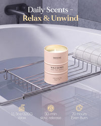 Wild Rose Soy Candle
