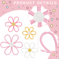 Woven Daisy Wall Decor (Set of 4)