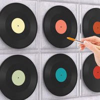 Vinyl Record Wall Decor (Set of 6)