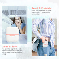 Pink Ice Roller Set with Case