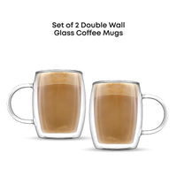 Insulated Glass Mugs (Set of 2)