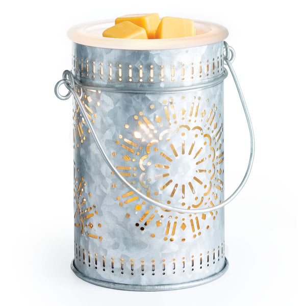 Galvanized Tin Candle Warmer