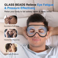 Gray Weighted Sleep Mask