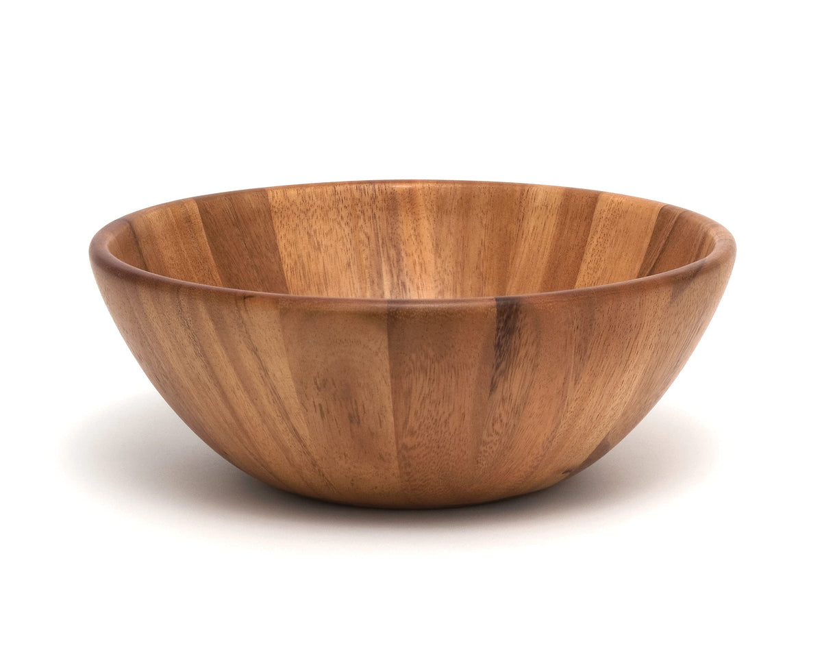 Acacia Round Serving Bowl