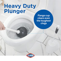 White Plunger & Bowl Brush (Set of 2)