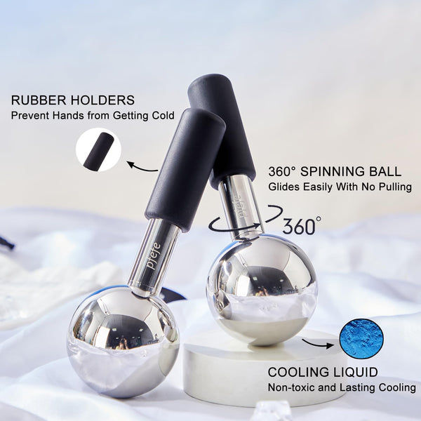 Black Rotating Ice Globes
