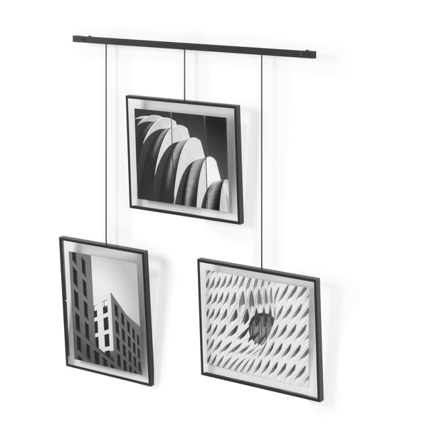 Black Gallery Frames (Set of 3)