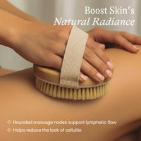 Brown Dry Body Brush