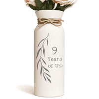 White Willow Keepsake Vase