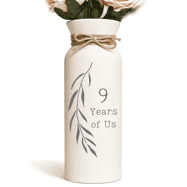 White Willow Keepsake Vase