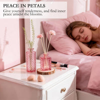 Pink Glass Bud Vases (Set of 12)
