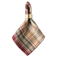Give Thanks Plaid Napkins (Set of 6)
