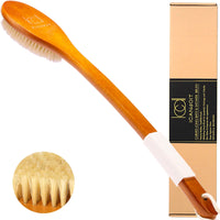 Brown Boar Bristle Bath Brush