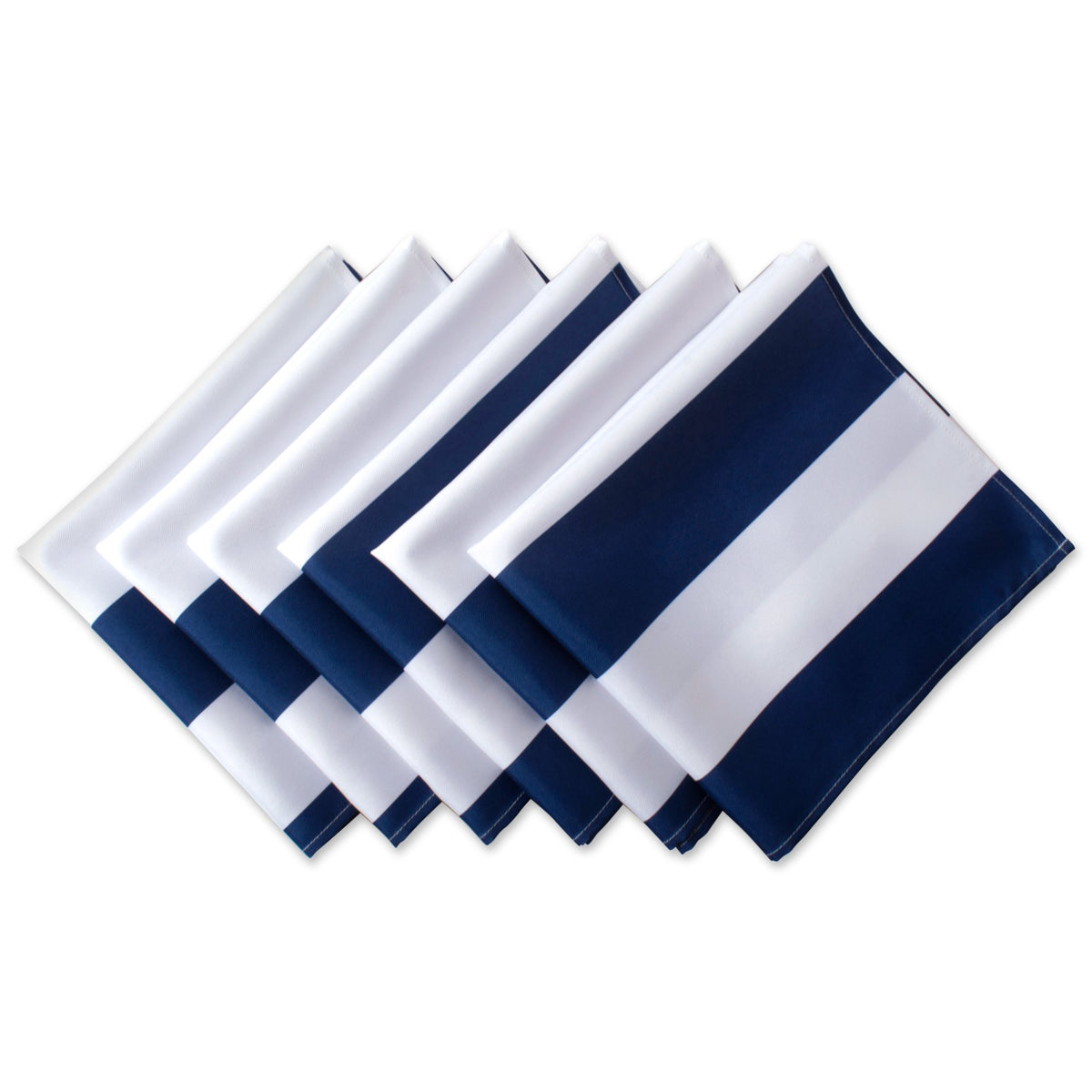 Nautical Blue Cabana Napkins (Set of 6)