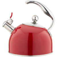 Red Whistling Tea Kettle