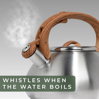 Steel Whistling Tea Kettle