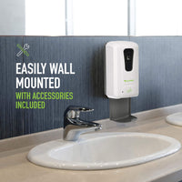 White Sanitizer Dispenser