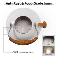 White Whistling Tea Kettle