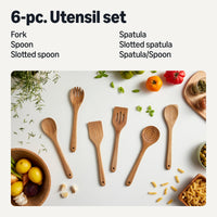 Acacia Cooking Utensils (Set of 6)