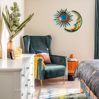 Sun & Moon Metal Wall Decor (Set of 2)