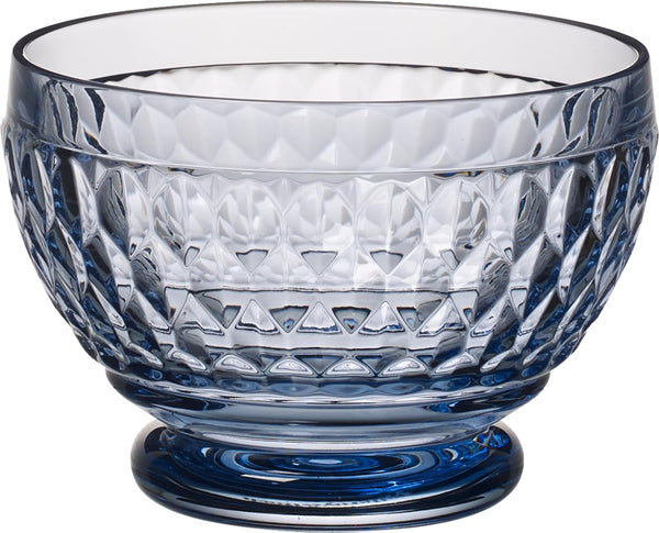 Blue Glass Bowls (Set of 4)