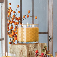 Bourbon Pear Beeswax Candle