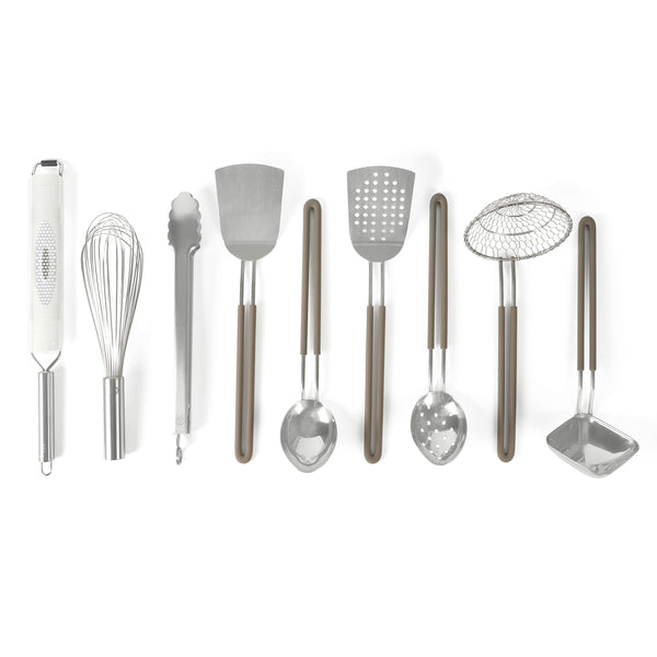 Stainless Steel Utensil Set (Set of 9)