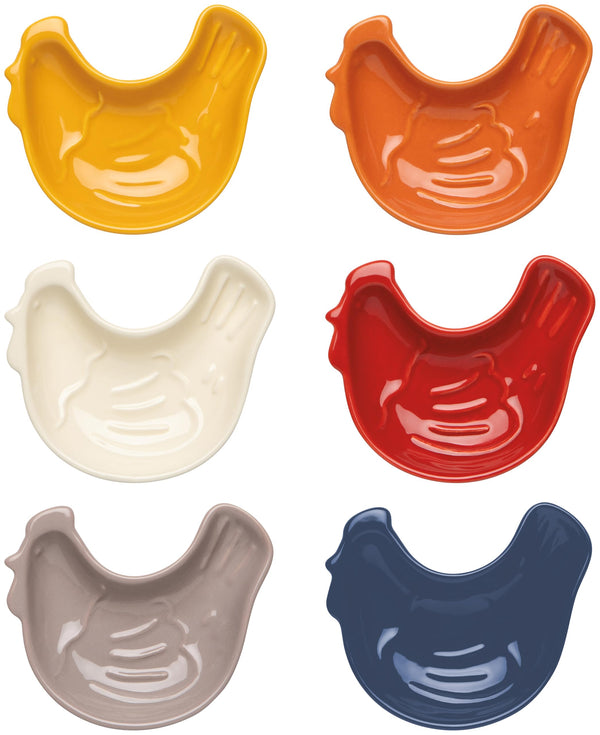 Chickens Pinch Bowls (Set of 6)